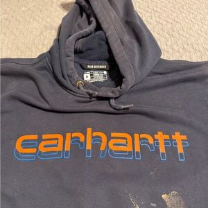 Carhartt Blue Rain Defender Jacket